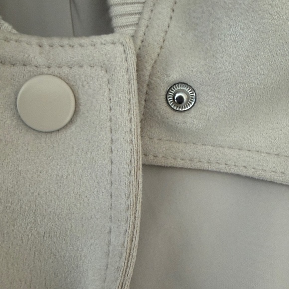 Women's Cream Bomber Jacket
Feels like suede. - Picture 9 of 9